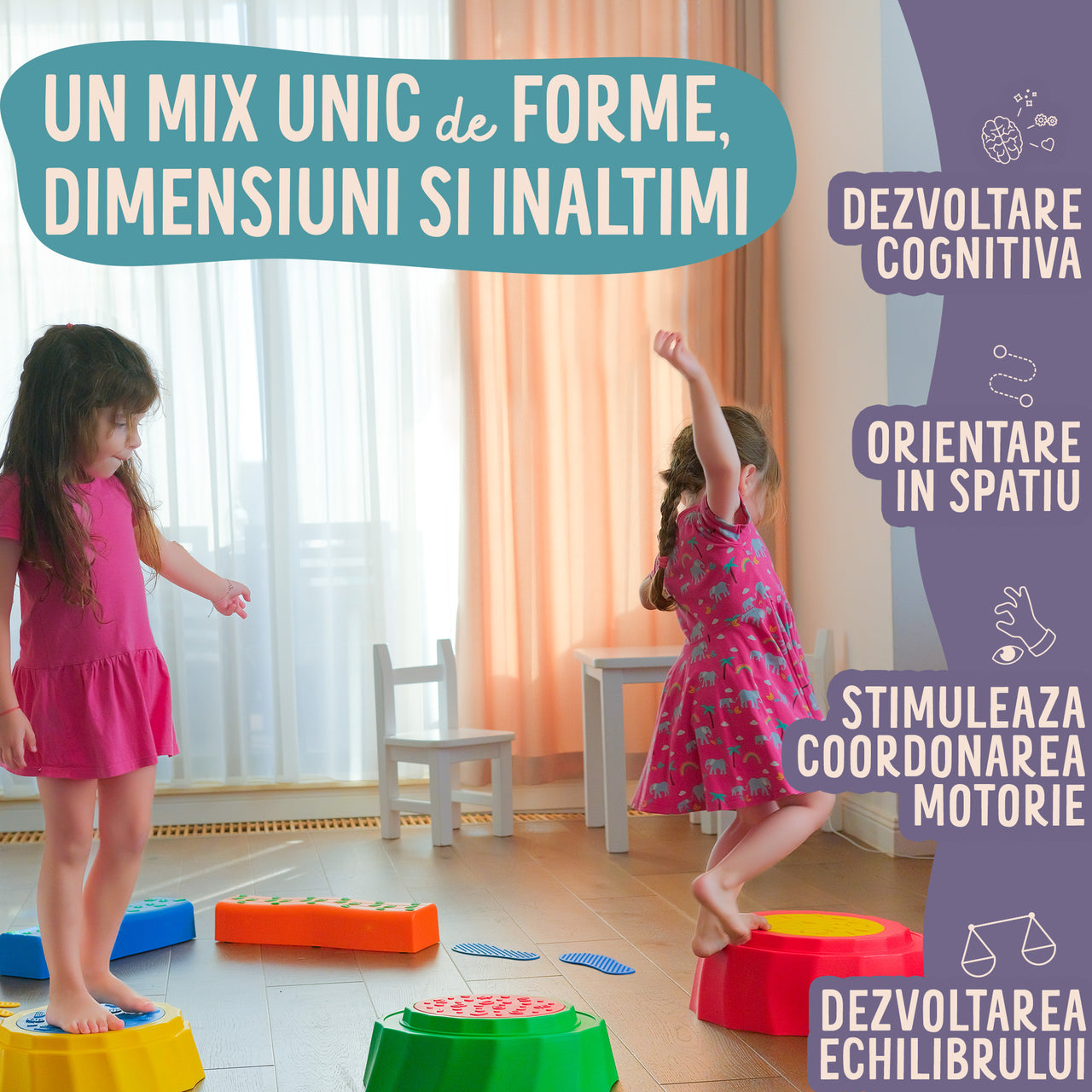 Pietre de echilibru pentru copii si barne Moonkee beneficii