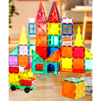 Thumbnail for Set de Constructie Magnetica Color Moonkee 78 piese castel