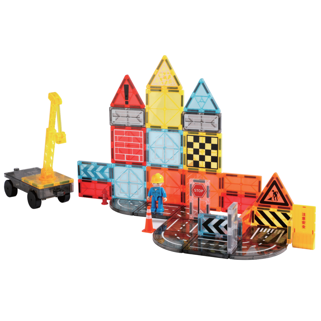 Set de Constructie Magnetica Santier Moonkee